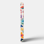 Schmetterling und Wildblume Case-Mate iPhone Hülle (Rückseite / Links)