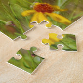 Schmetterling und Wildblumen Puzzle (Seite)