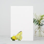 Schmetterling ungedeckt briefpapier (Stehend Vorderseite)