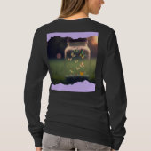 Schmetterling Unikates Design T-Shirt (Rückseite)