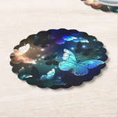 Schmetterling Untersetzer (angewinkelt)