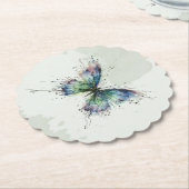 Schmetterling Untersetzer (angewinkelt)