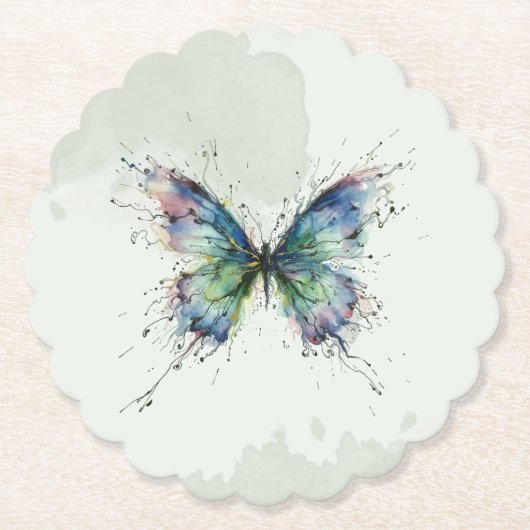 Schmetterling Untersetzer (Vorderseite)