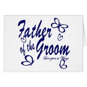 Schmetterling/Vater des Bräutigams