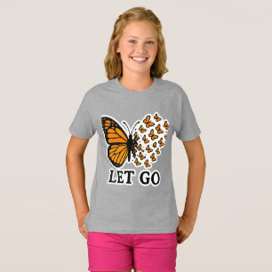 Schmetterling verwandelt sich in winzige Schmetter T-Shirt