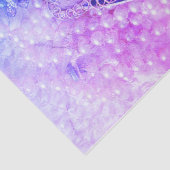 Schmetterling Vintager Romantischer Lila Rosa Deko Seidenpapier (Detail)