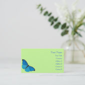 Schmetterling Visitenkarte (Stehend Vorderseite)