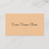 Schmetterling Visitenkarte (Rückseite)