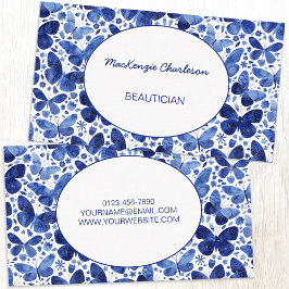 Schmetterling Visitenkarte