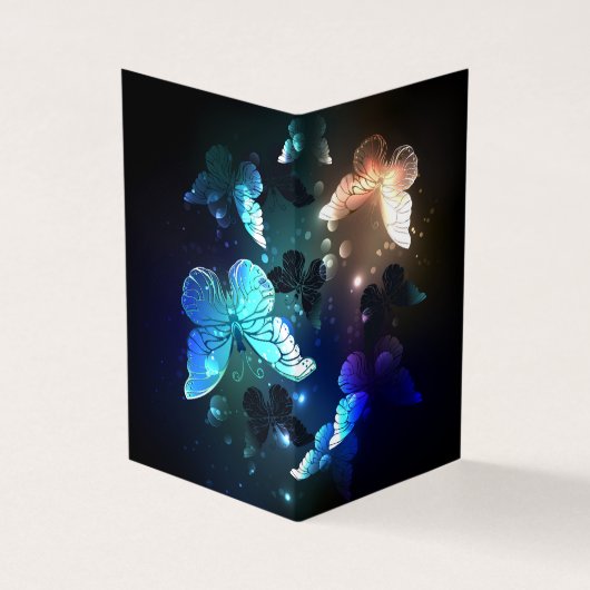 Schmetterling Visitenkarten (Vorderseite)