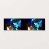 Schmetterling Visitenkarten (Außenseite Aufgefaltet)