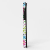 Schmetterling, Vogel, Blumen-helles Muster Case-Mate iPhone Hülle (Hinten/Links)