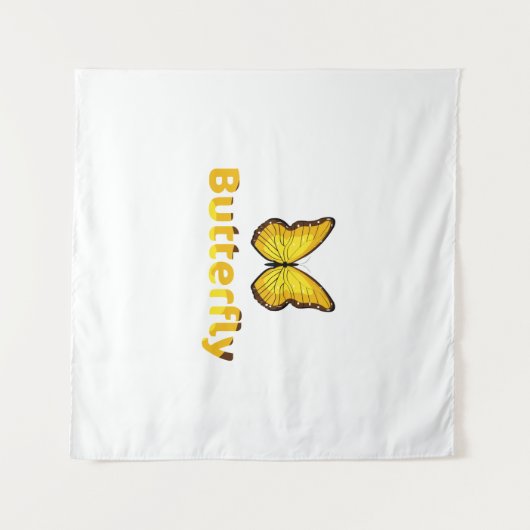 Schmetterling Wandteppich (Vorderseite (Horizontal))