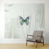 Schmetterling Wandteppich (Beispiel (Horizontal))