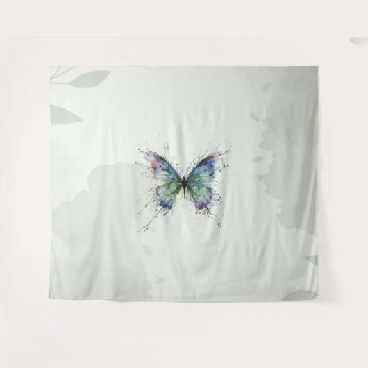 Schmetterling Wandteppich (Vorderseite (Horizontal))