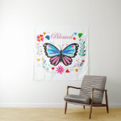Schmetterling Wandteppich (Beispiel)