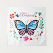Schmetterling Wandteppich (Vorderseite)