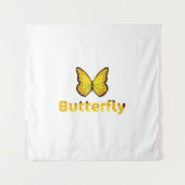 Schmetterling Wandteppich (Vorderseite)