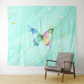 Schmetterling Wandteppich (Beispiel (Horizontal))