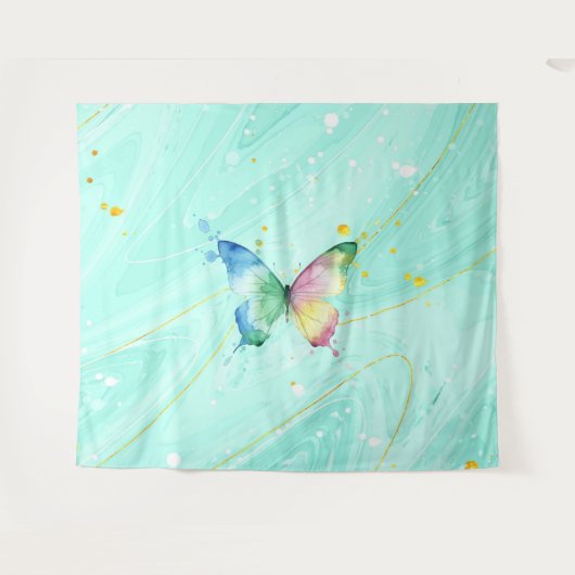 Schmetterling Wandteppich (Vorderseite (Horizontal))
