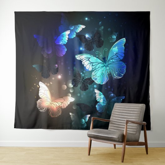 Schmetterling Wandteppich (Beispiel (Horizontal))