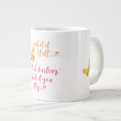 Schmetterling - Was ist, wenn ich stürze? - Inspir Jumbo-Tasse (Vorderseite Rechts)