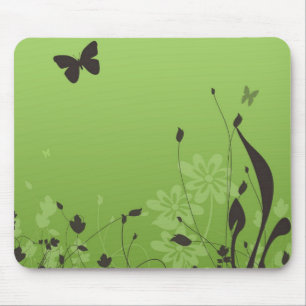 Schmetterling weg mousepad