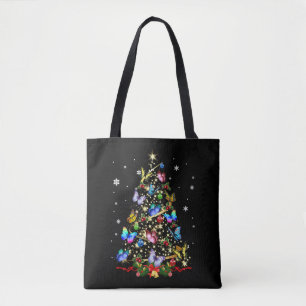 Schmetterling Weihnachtsschaum Frauen Mädchen Weih Tasche