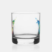 Schmetterling Whiskyglas (Links)
