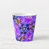 Schmetterling wie Blume Milchtasse (Vorderseite)