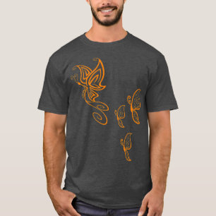 Schmetterling Y2K Ästhetik Grunge Fairycore Feen C T-Shirt