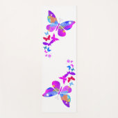 Schmetterling Yoga Mat Yogamatte (Vorderseite)