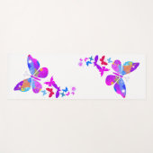 Schmetterling Yoga Mat Yogamatte (Vorderseite (Horizontal))