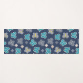 Schmetterling Yogamatte (Vorderseite (Horizontal))