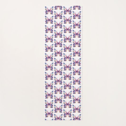 Schmetterling Yogamatte (Rückseite)