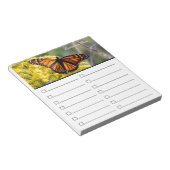 Schmetterling, zum des Listen-oder Notizblock (angewinkelt)