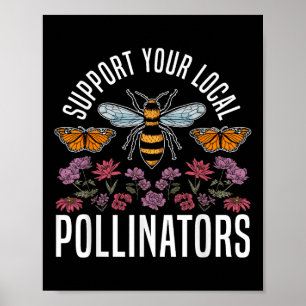Schmetterling zur Biodiversität unterstützt Ihre l Poster