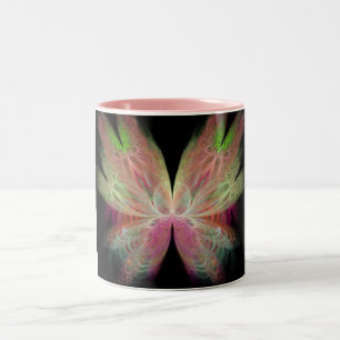 Schmetterling Zweifarbige Tasse