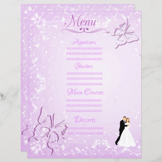 Schmetterlinge (Vorne/Hinten)