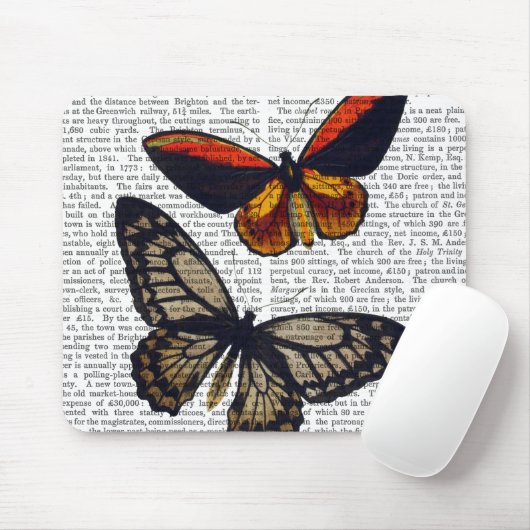 Schmetterlinge 3 mousepad (Mit Mouse)