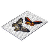 Schmetterlinge 3 notizblock (Linke Seite)