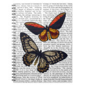 Schmetterlinge 3 notizblock (Vorderseite)