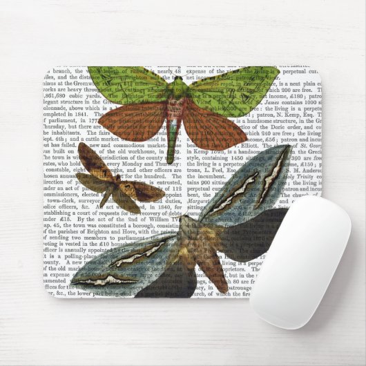 Schmetterlinge 4 mousepad (Mit Mouse)