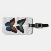 Schmetterlinge 5 gepäckanhänger (Vorderseite horizontal)