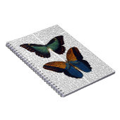 Schmetterlinge 5 notizblock (Rechte Seite)