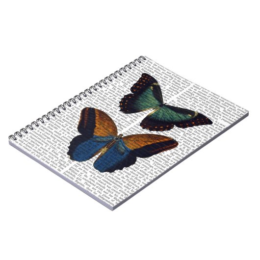 Schmetterlinge 5 notizblock (Linke Seite)