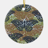 Schmetterlinge abstrakt keramikornament (Vorne)