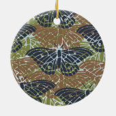 Schmetterlinge abstrakt keramikornament (Hinten)