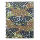 Schmetterlinge Abstrakt Notizblock (Vorderseite)