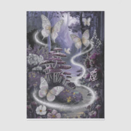 Schmetterlinge, Amethyst Night Woodland, Seidenpapier